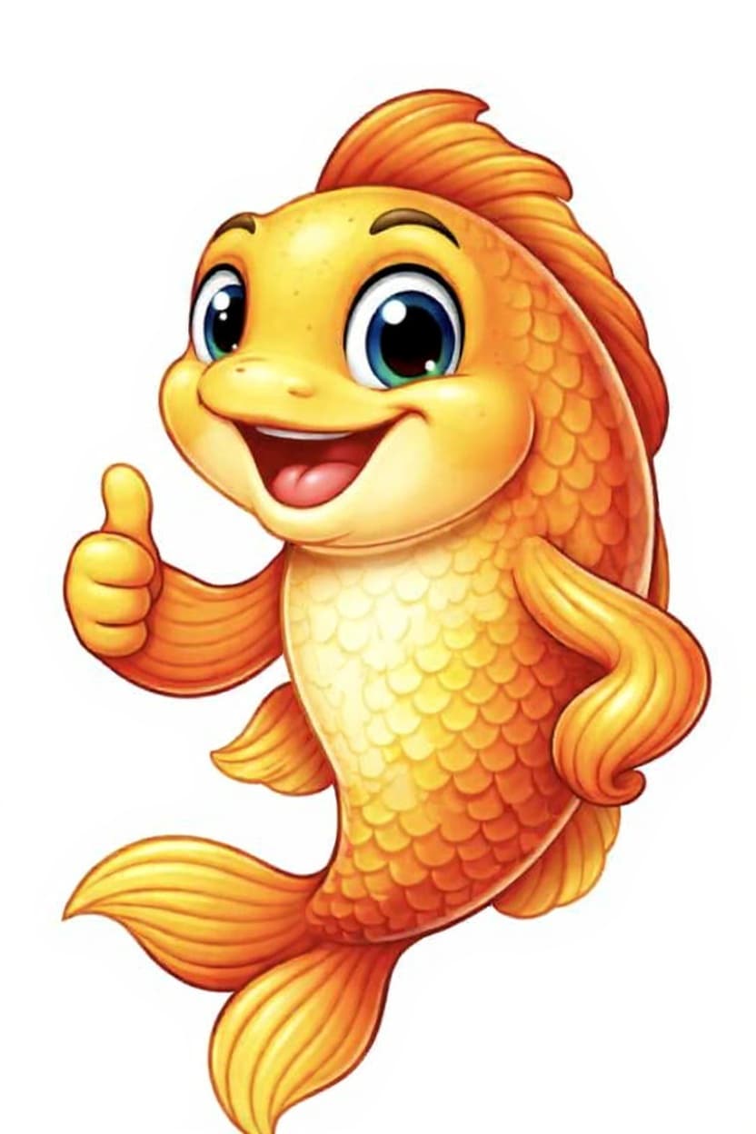 cartoon fish