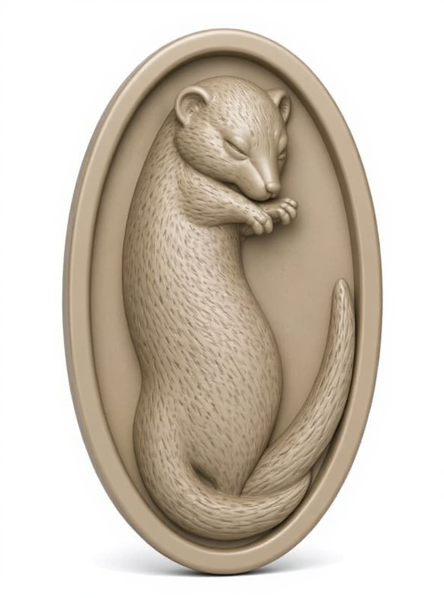 wooden animal carving