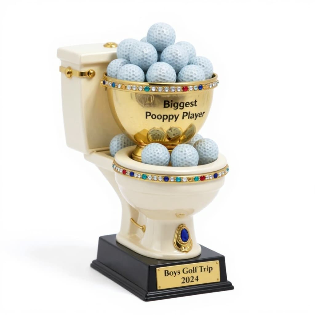 toy golf trophy