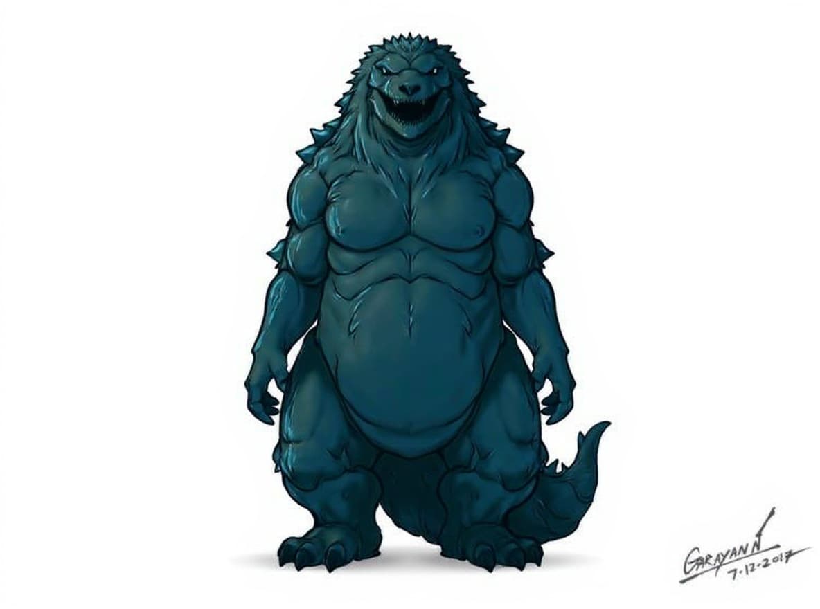 godzilla-like creature