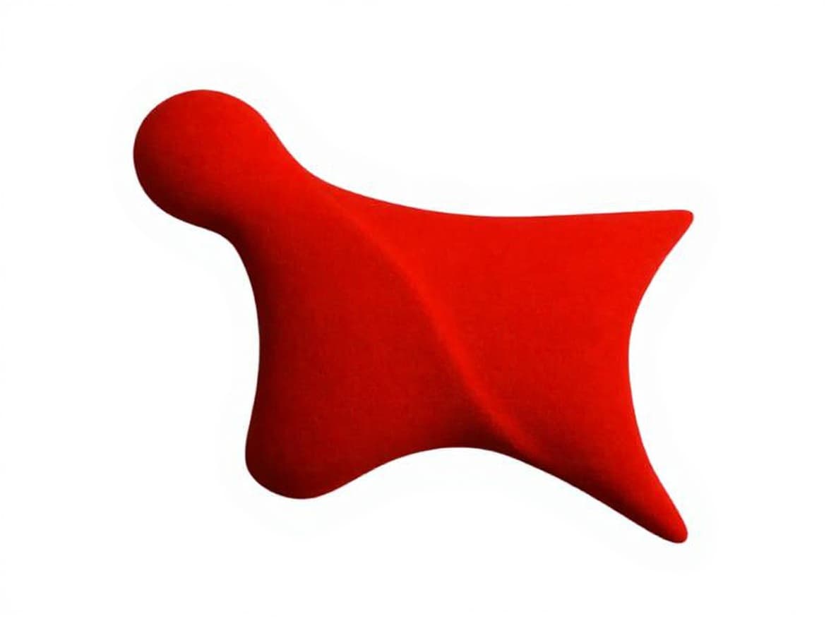 red abstract object