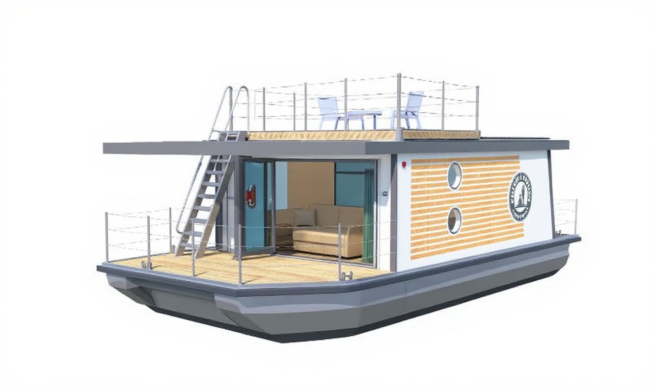 modular houseboat