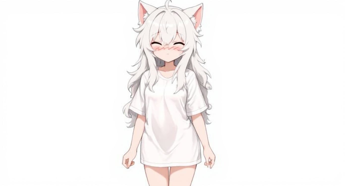 white t-shirt