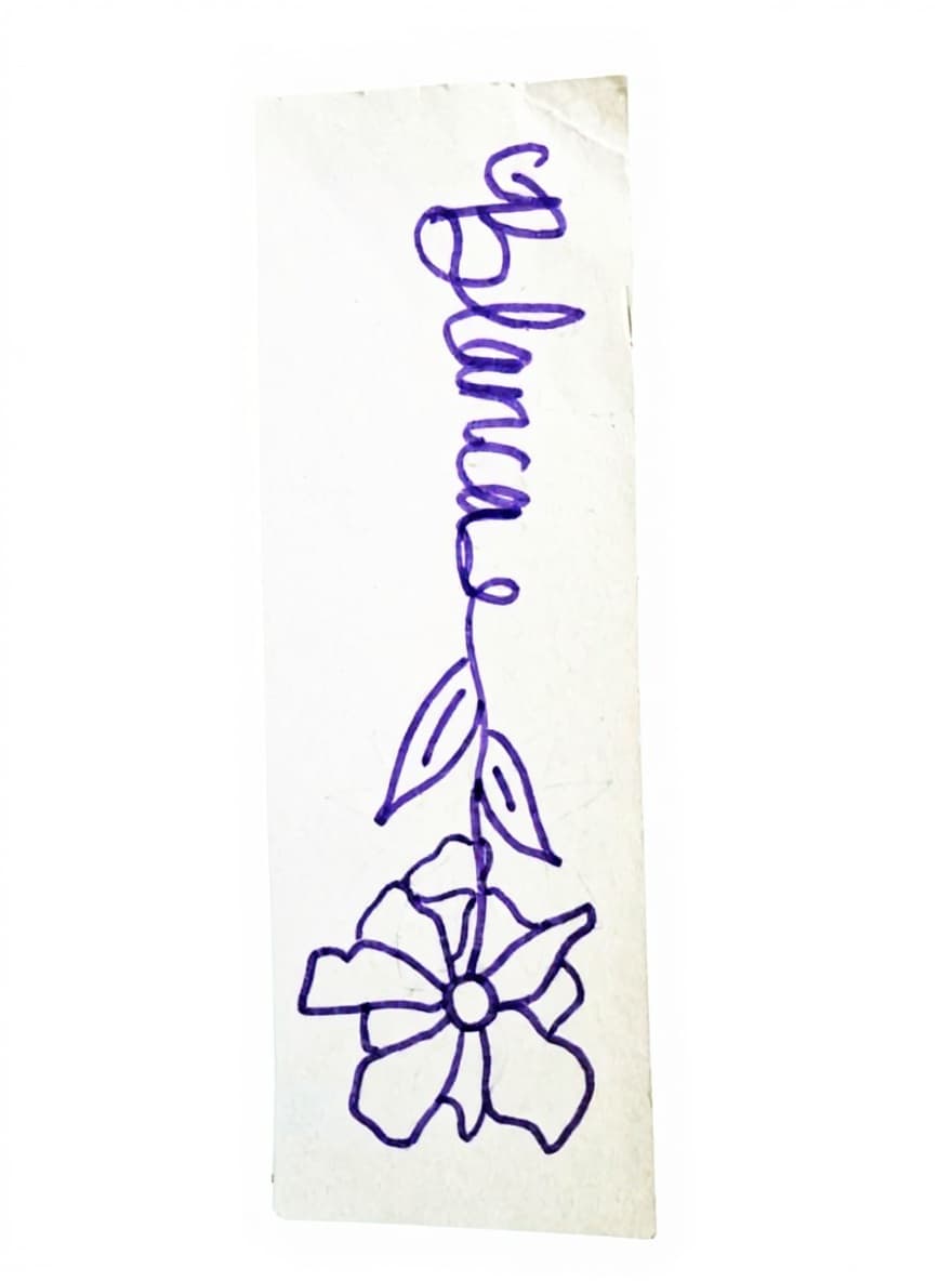 handmade paper flower