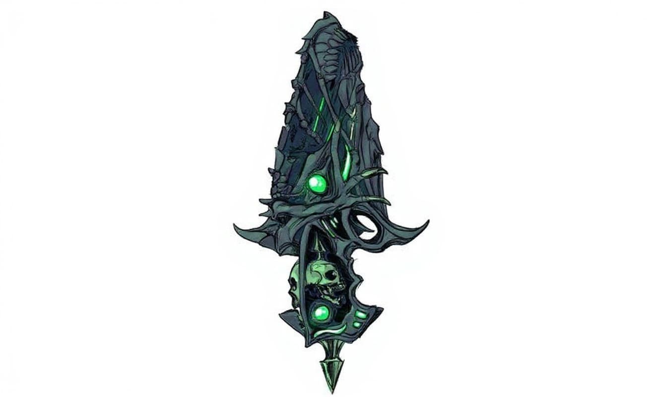 metallic spear