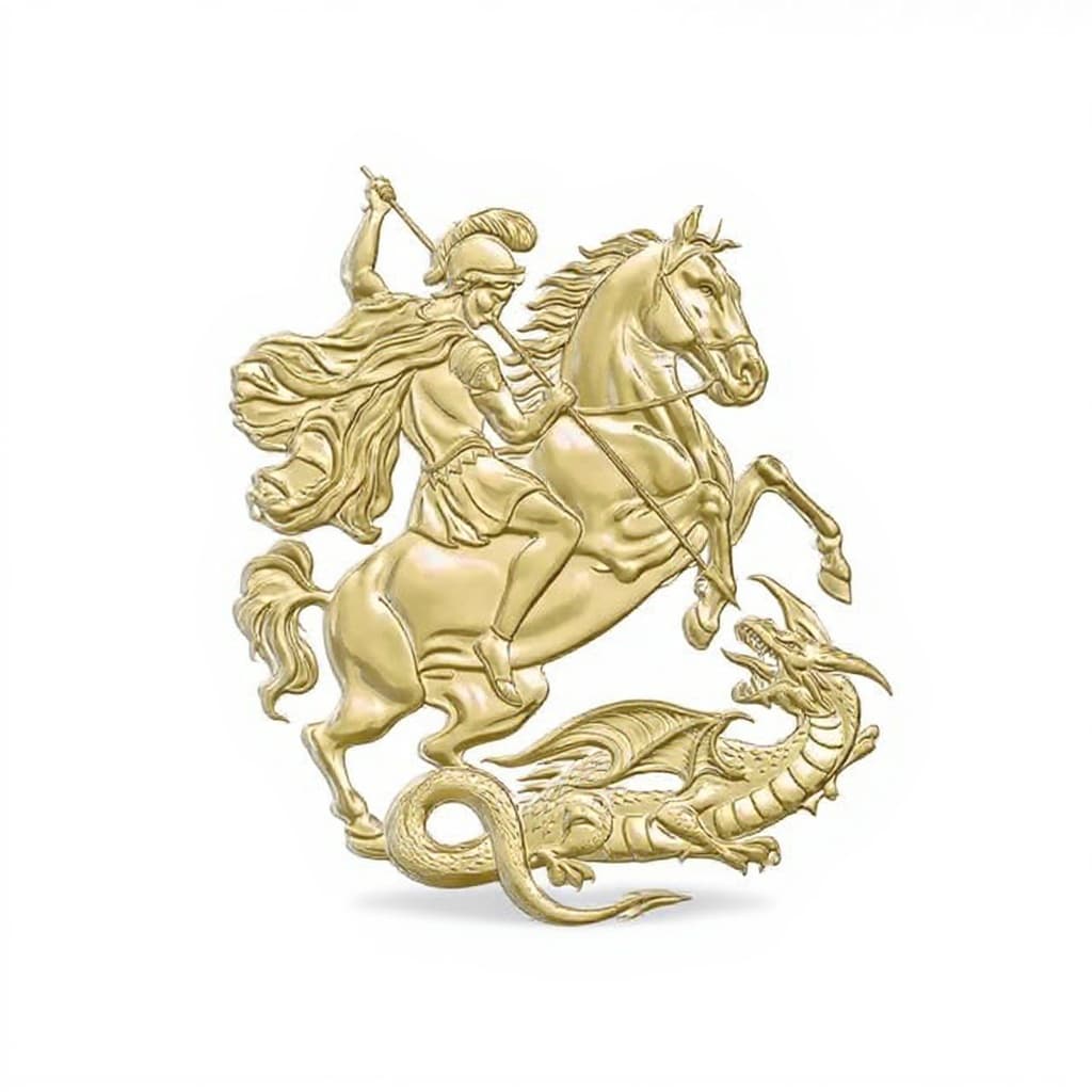 metal horse ornament