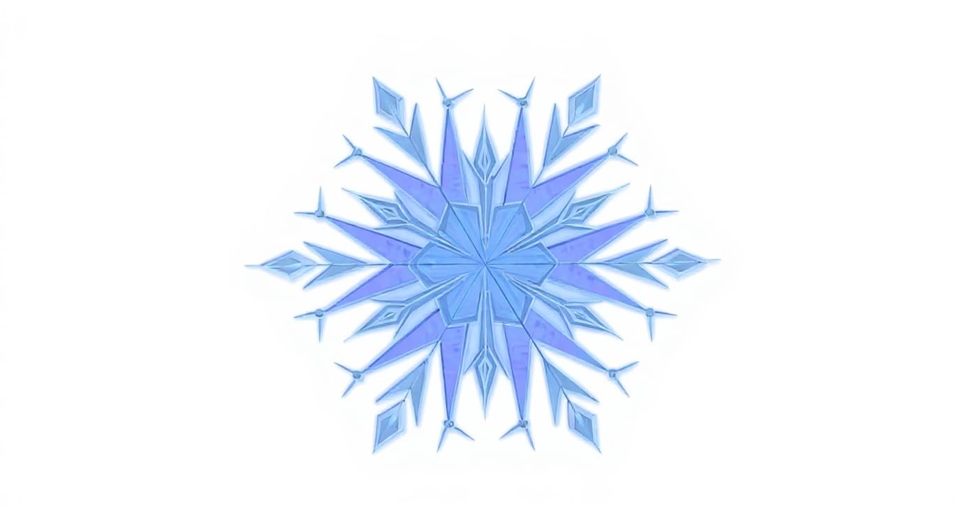frozen snowflake