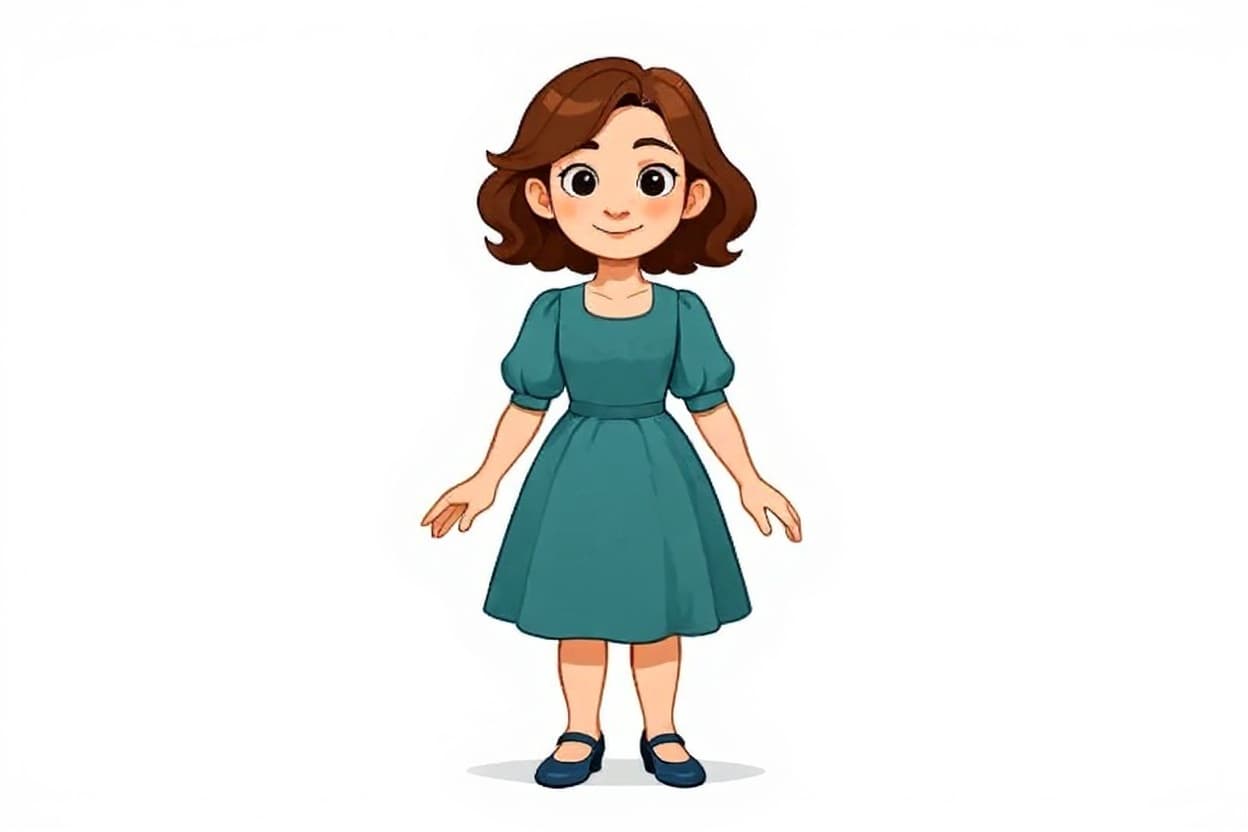 teal dress