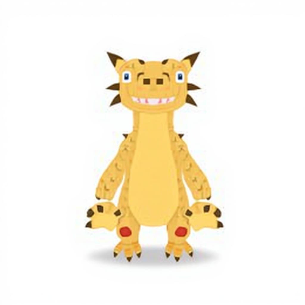 cartoon monster