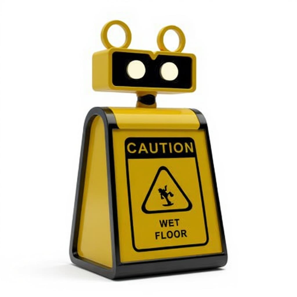 wet floor warning