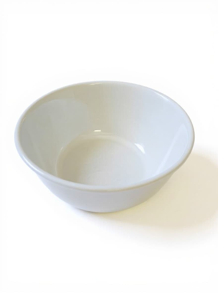 white bowl
