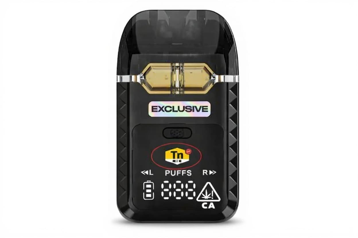 black vape device