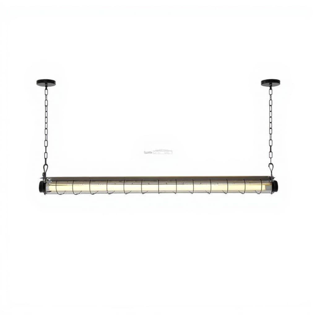 metal pipe light