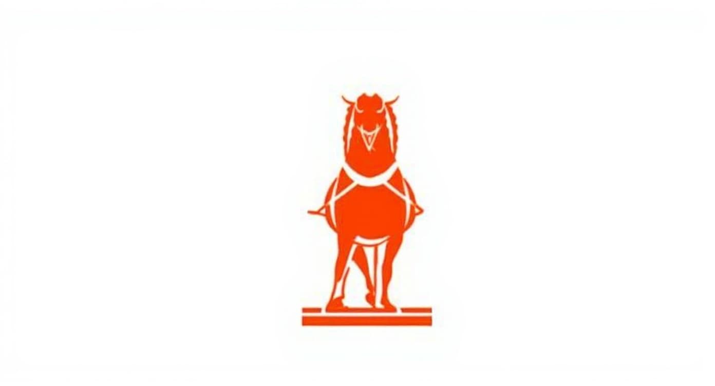 red horse toy