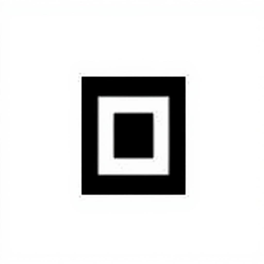 black square