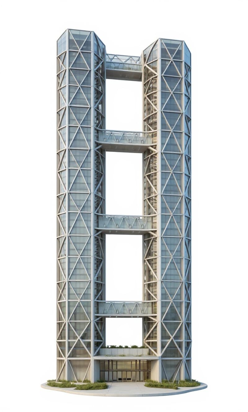 modern architectural model