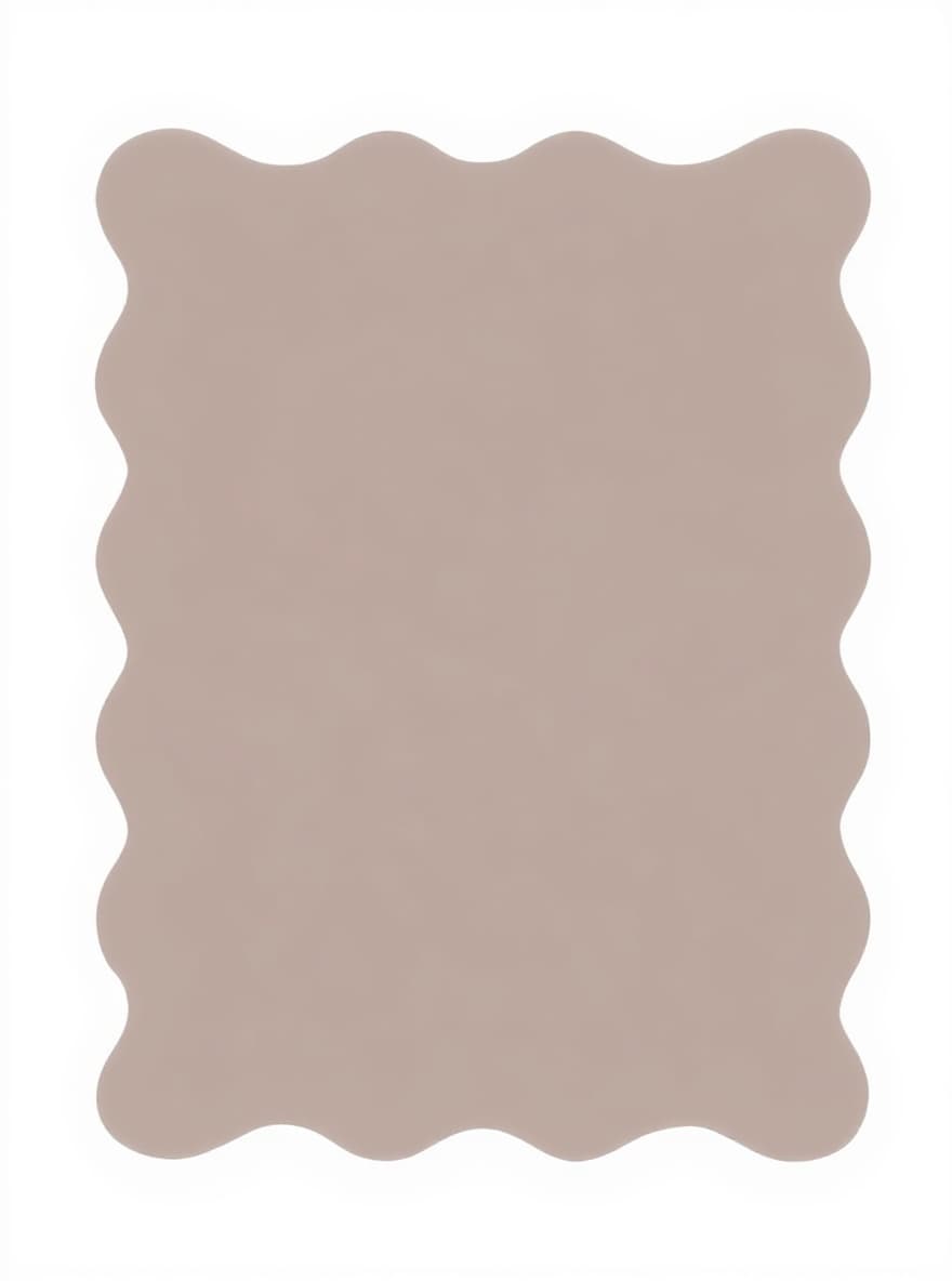 scalloped paper