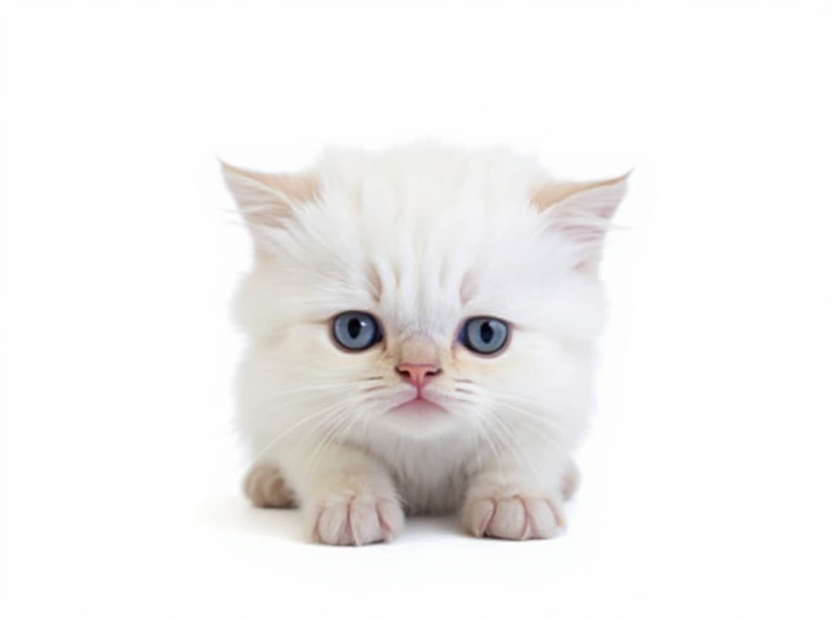 white kitten