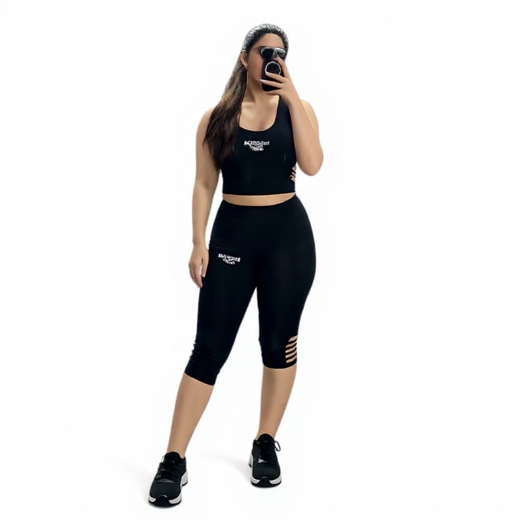 black athletic wear