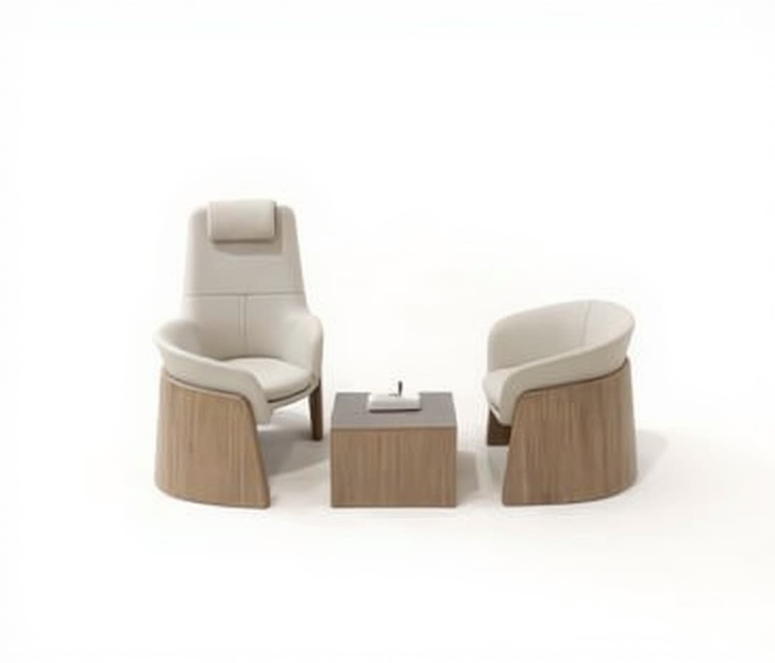 modern armchair