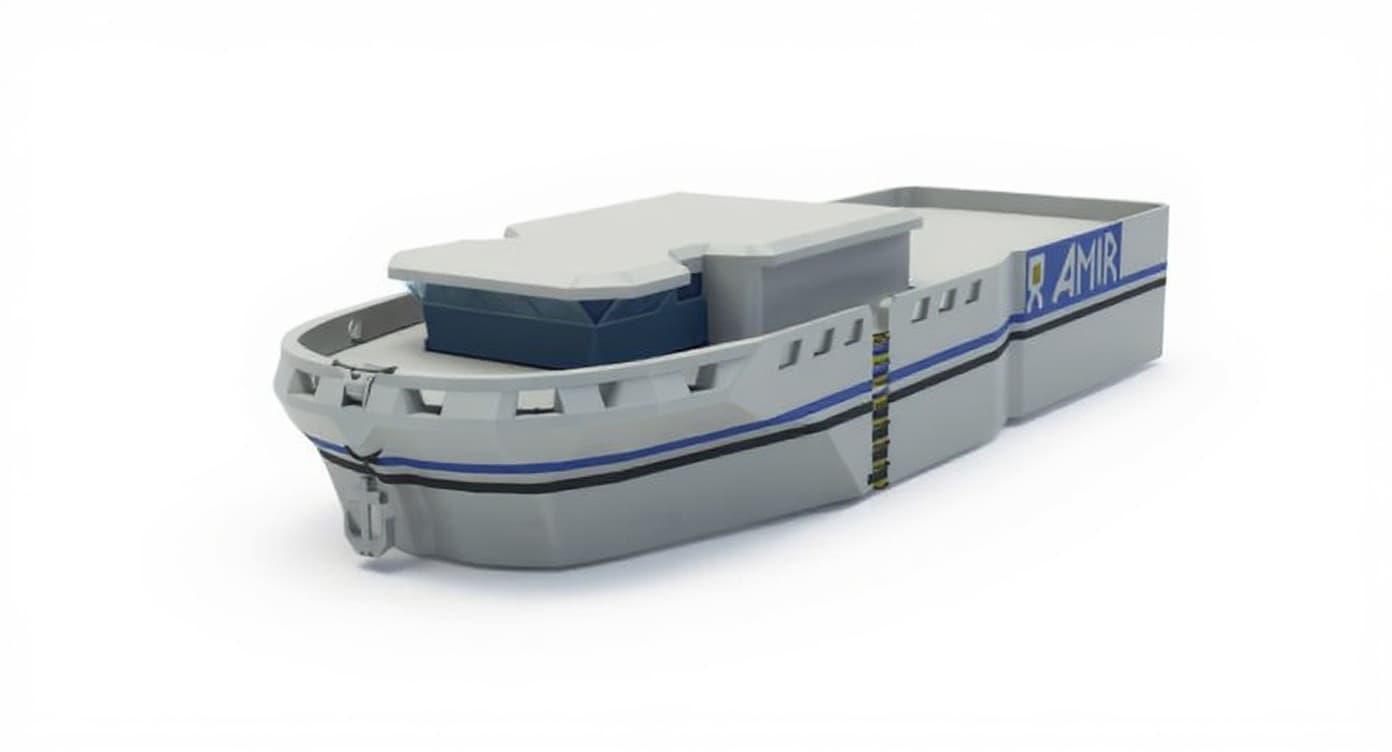gray boat