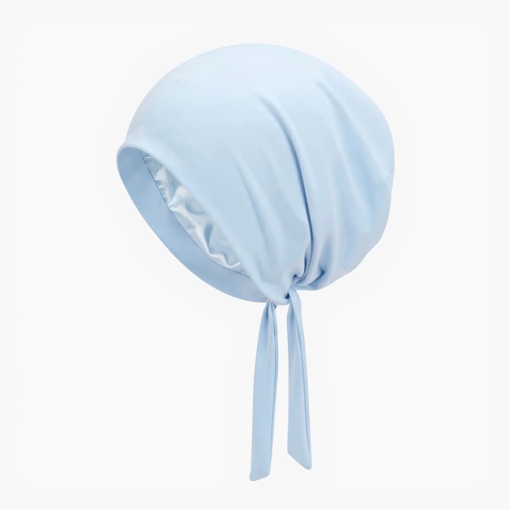 light blue bonnet
