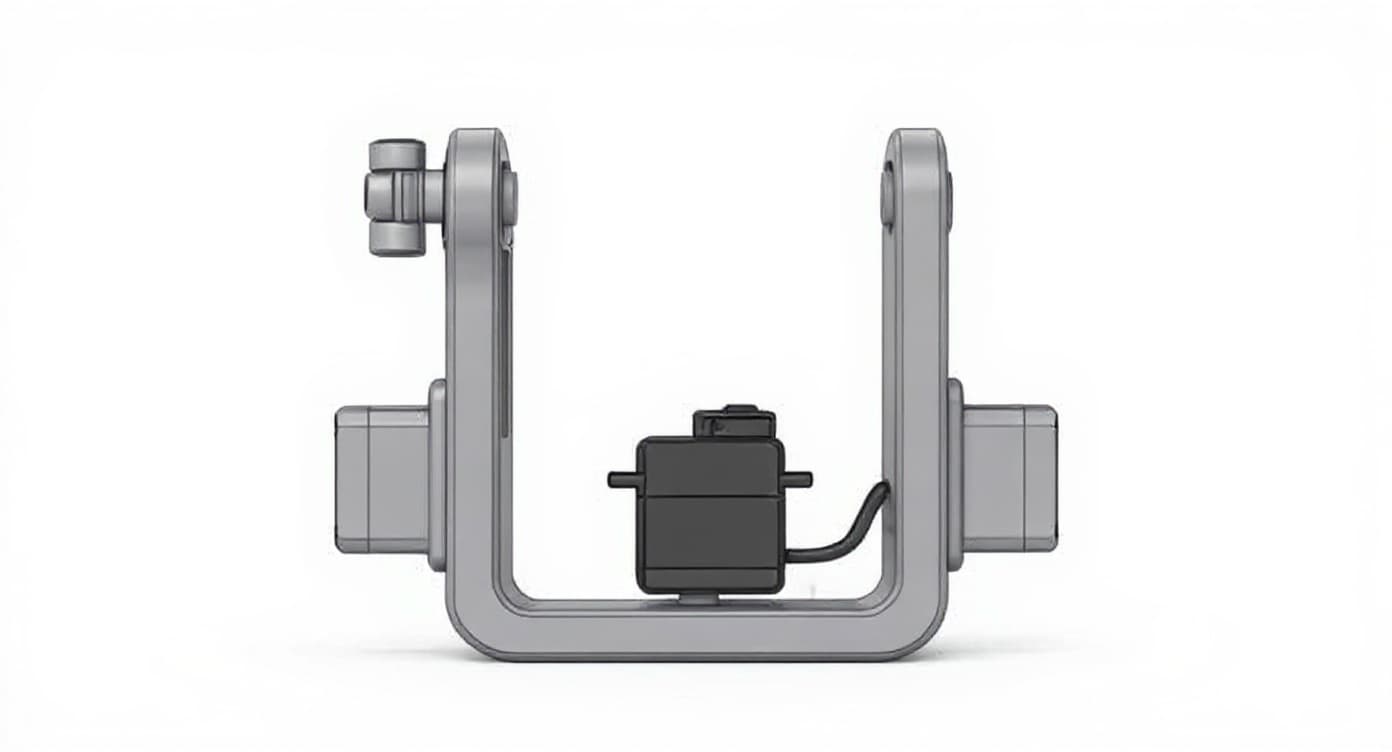 metal u-shaped mount
