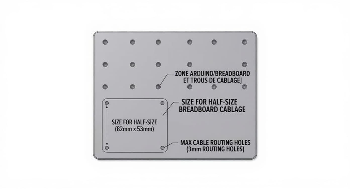 metal cable routing
