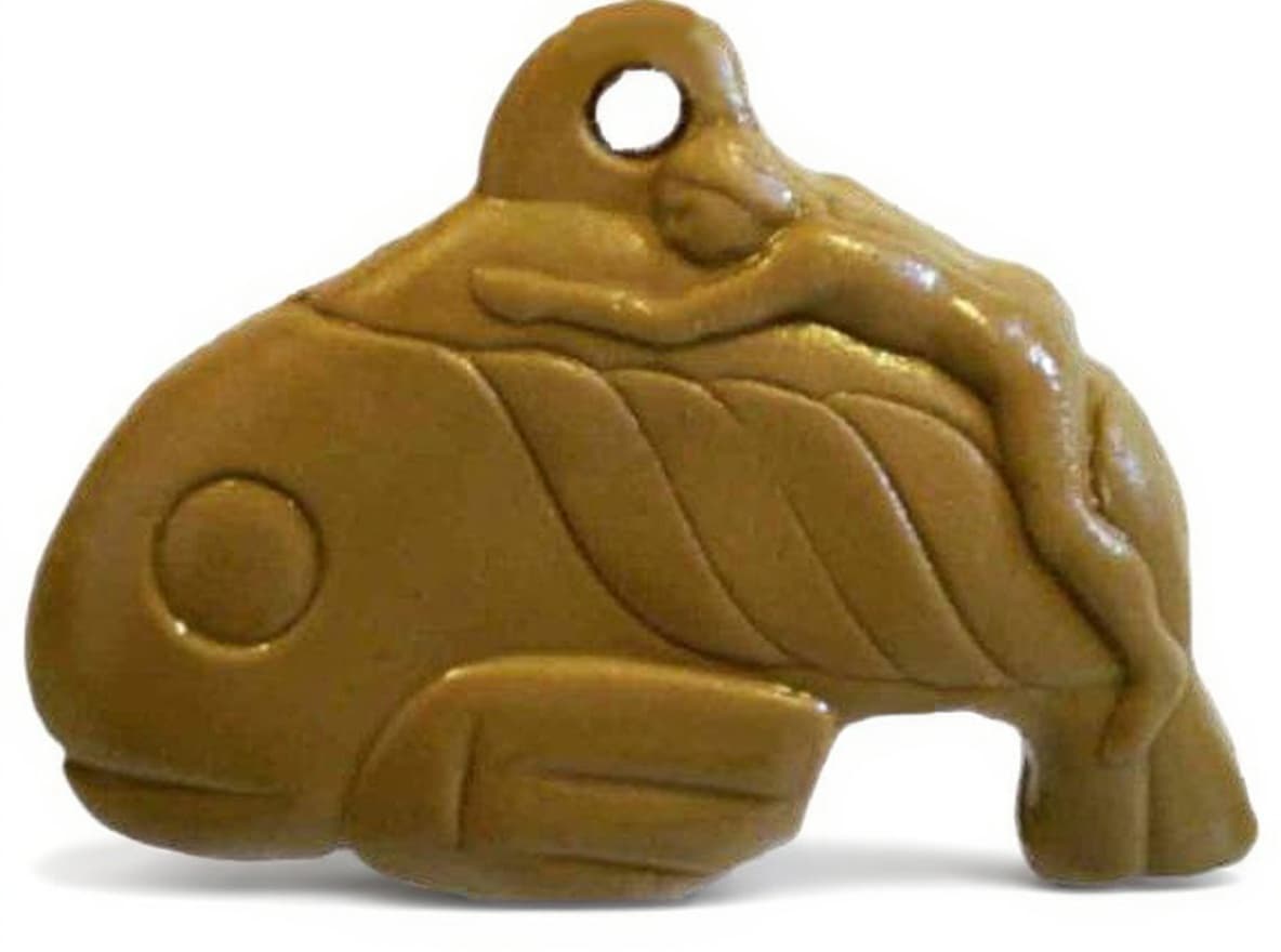 wooden pendant