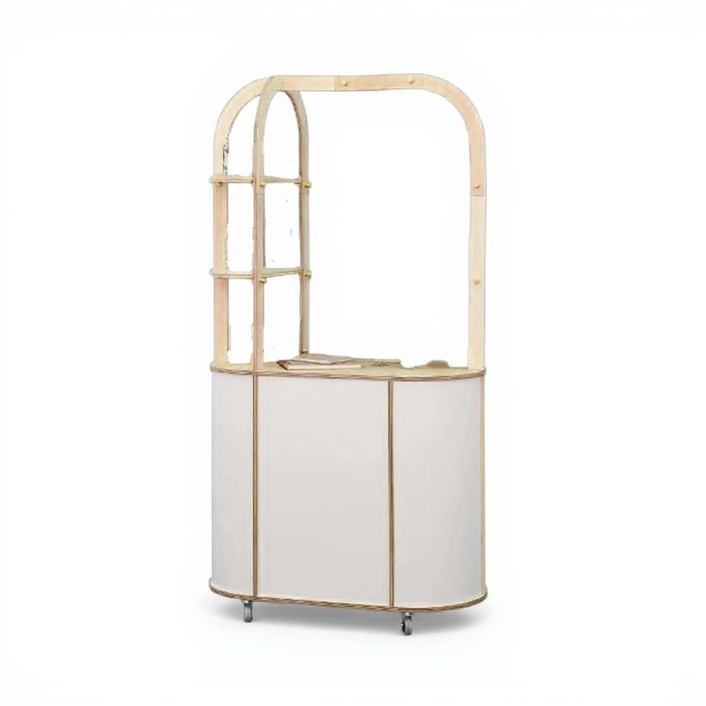wooden cart