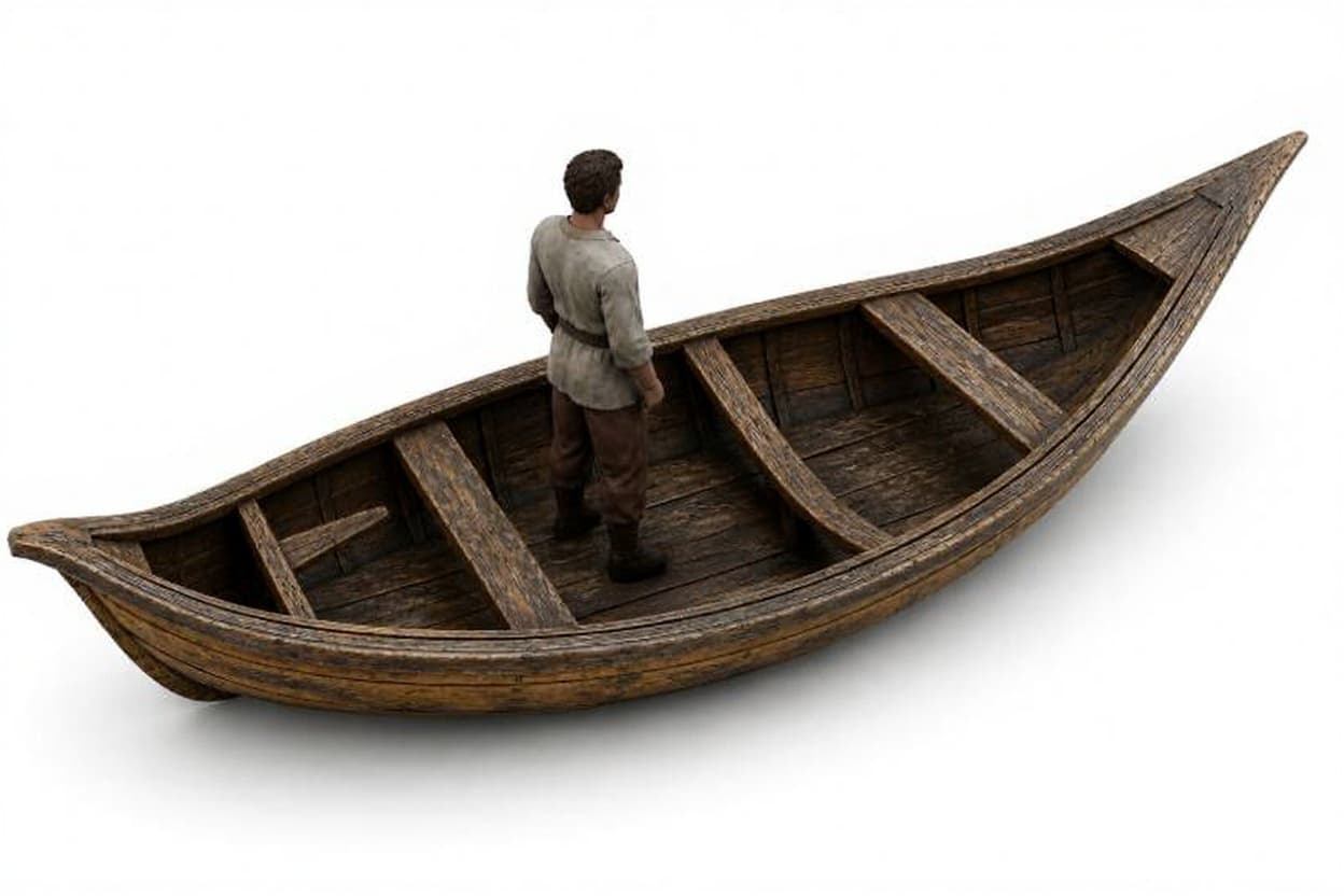 wooden boat