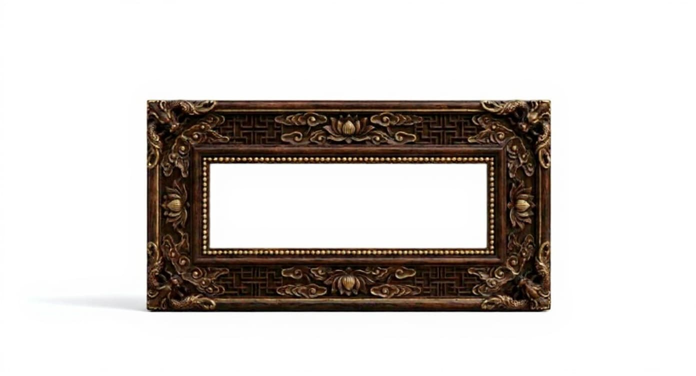 wooden frame