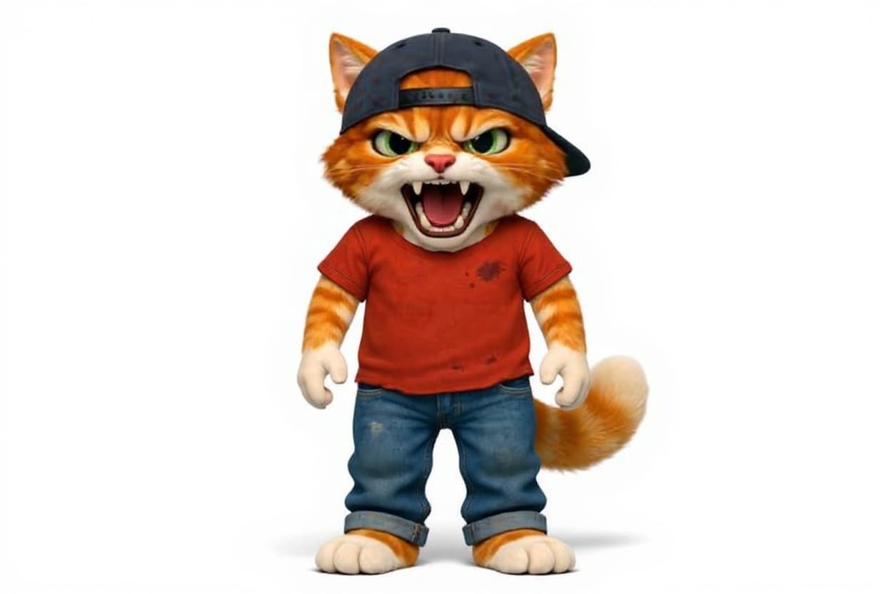 cartoon cat