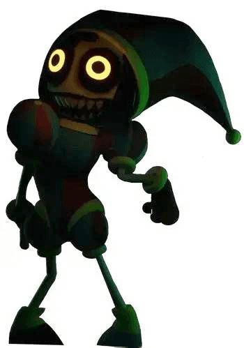 jester-like character