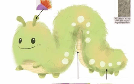 caterpillar toy