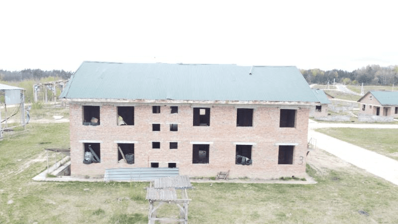 brick building