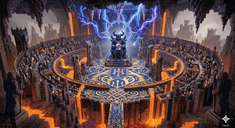 stone throne