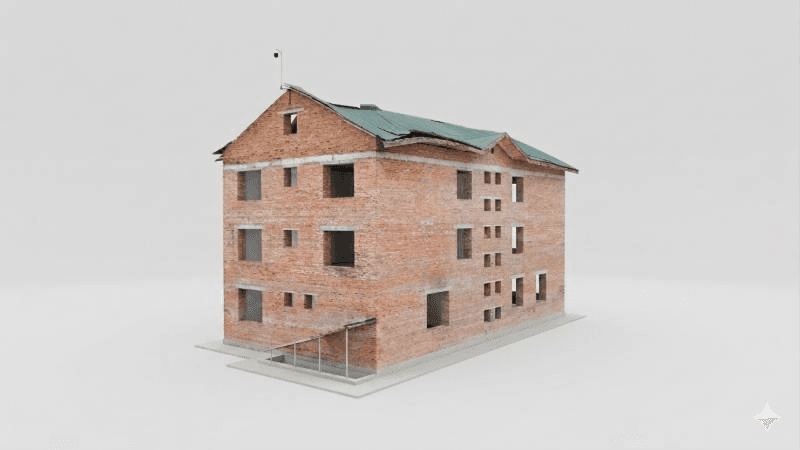brick building