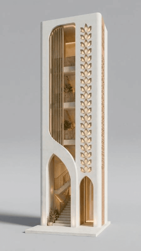 modern architectural model