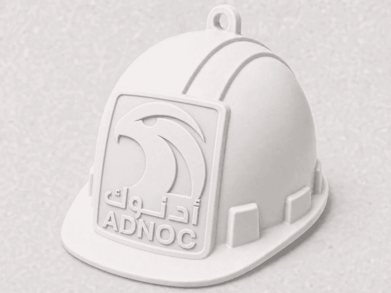 white hard hat