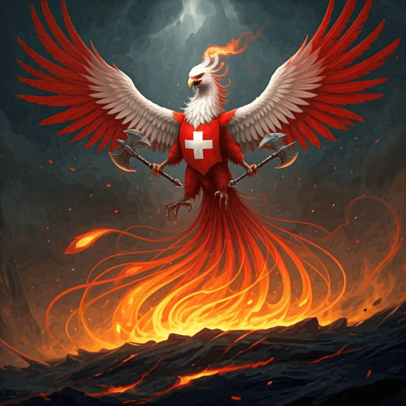 swiss army eagle