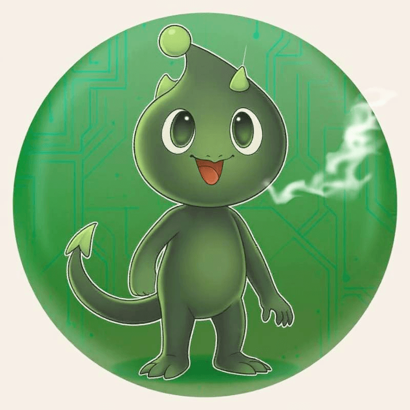 green pokemon character
