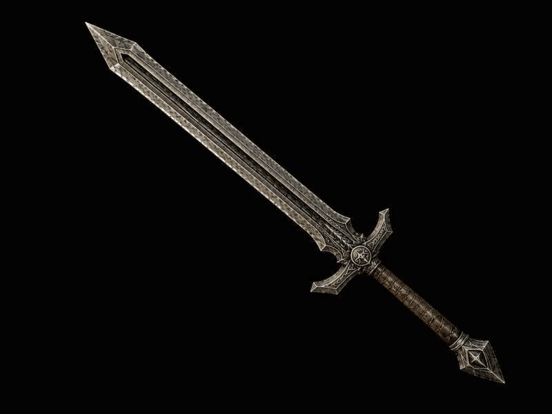 metal sword