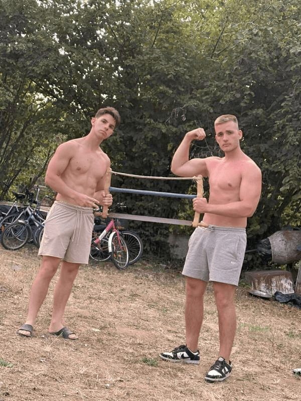 wooden pole
