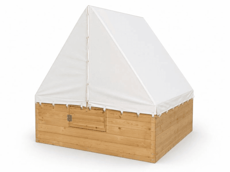 wooden playhouse