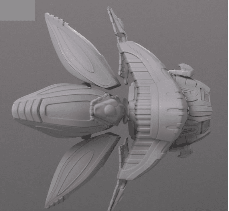 spaceship model