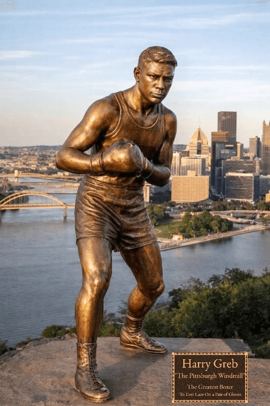 bronze statue