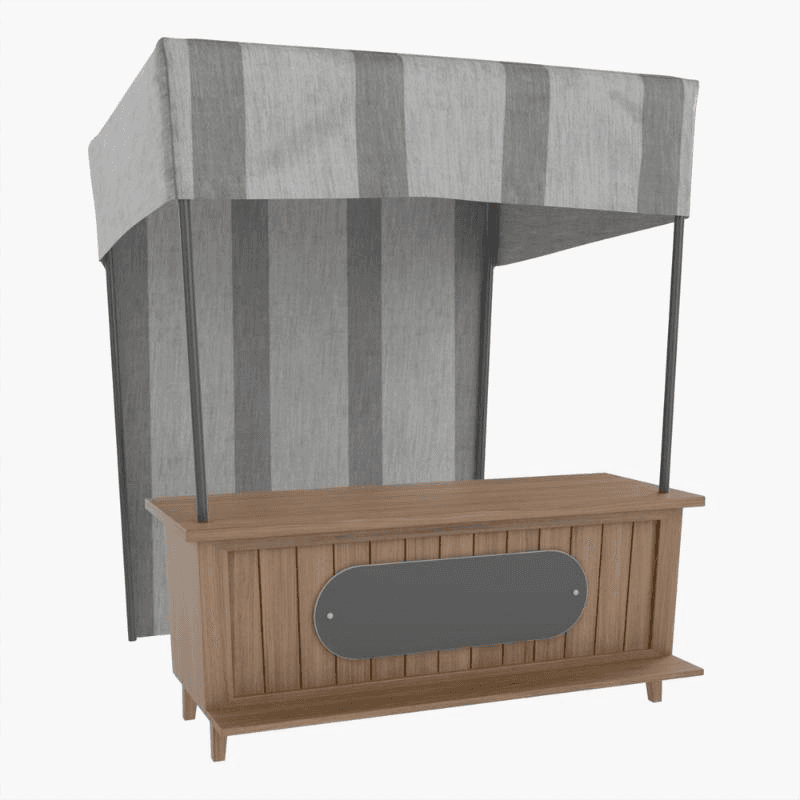 wooden cart/stand