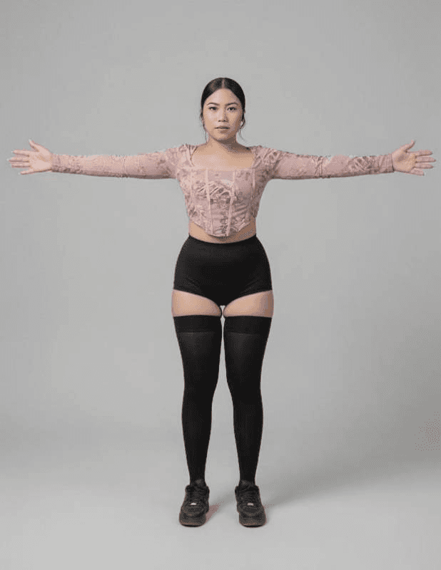 woman in athletic