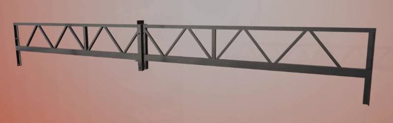 metal gate frame
